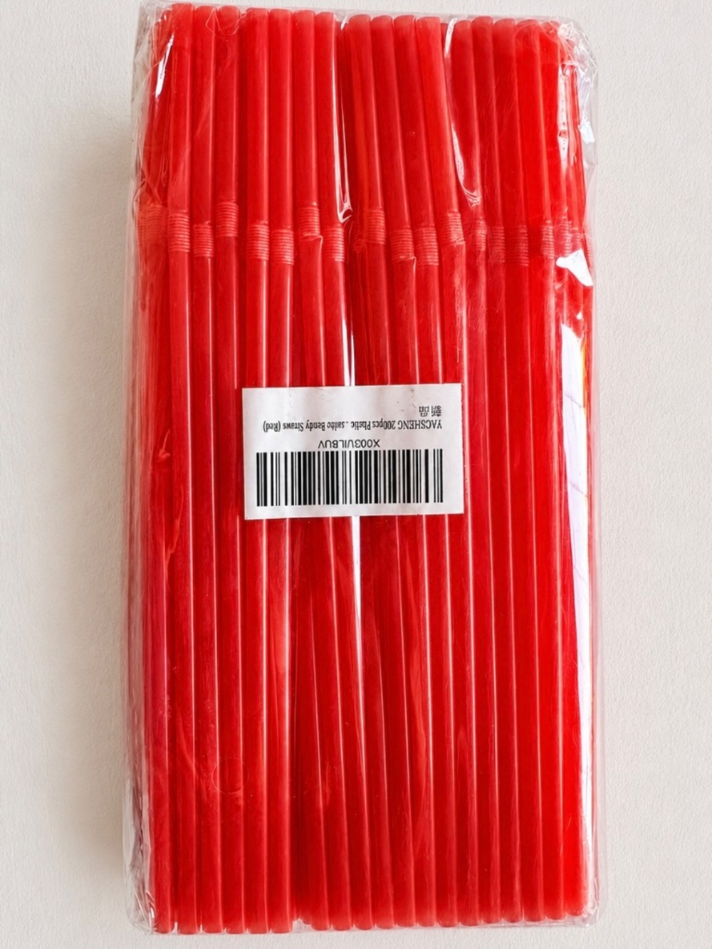1000 Bendy Plastic Straws 5 Packs Assorted Colours Party Supplies NEW! - Picture 5 of 6